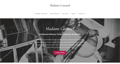 Desktop Screenshot of madamecaramel.com